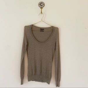 MASSIMO DUTTI Silk Cashmere Scoop Neck Sweater